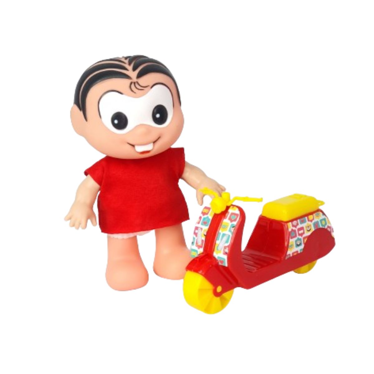 Boneca Turma Da Mônica Mini Scooter - Samba Toys Boneca Turma Da Mônica Mini Scooter - Samba Toys